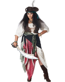 Renaissance Pirate Plus Size Womens Costume