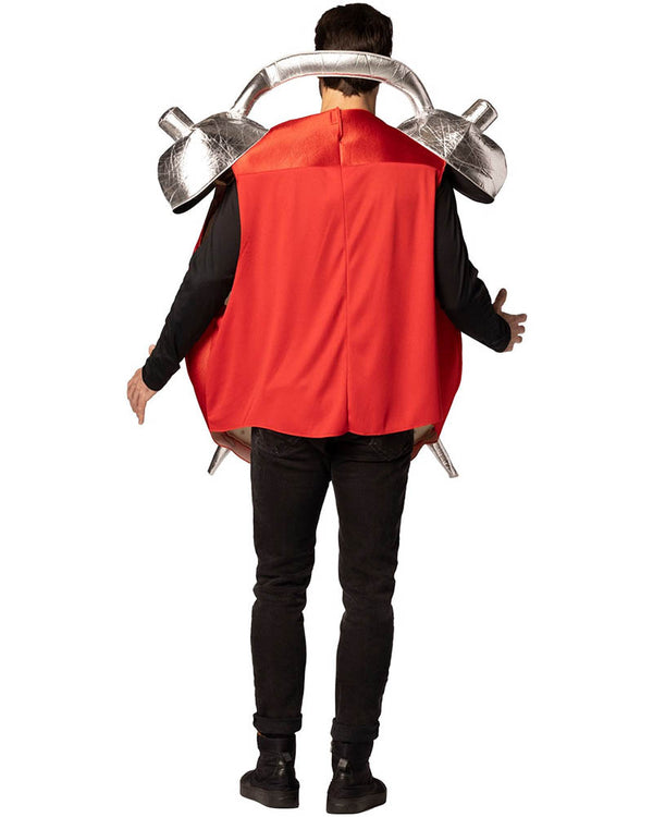 Retro Alarm Clock with Bell Adult Costume