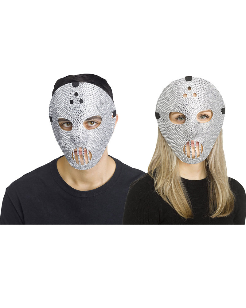 Rhinestone Hockey Mask – CostumeBox Australia