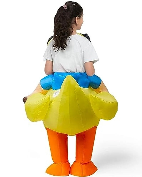 Ride On Rubber Ducky Inflatable Kids Costume