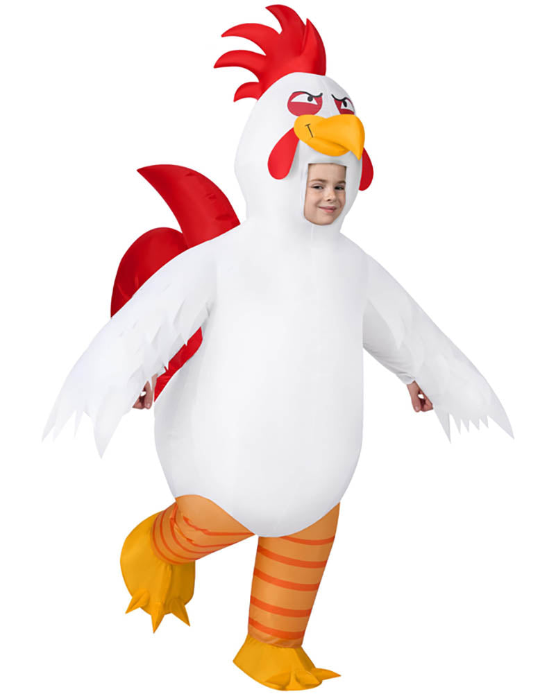 Rooster Inflatable Kids Costume
