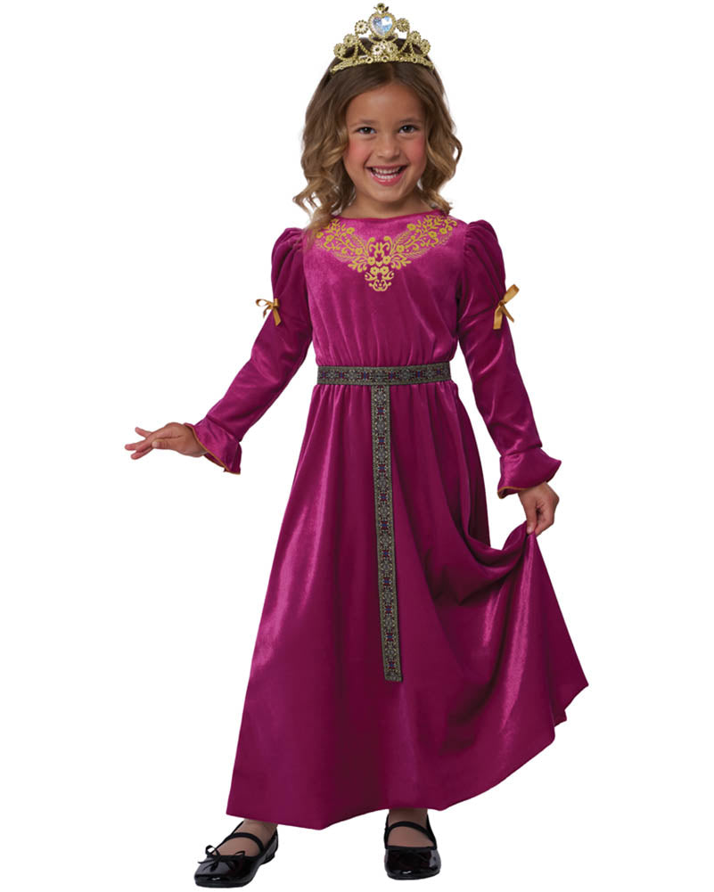 Royal Renaissance Princess Girls Costume