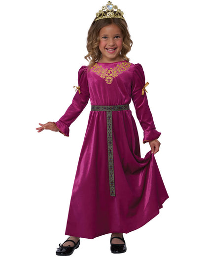 Royal Renaissance Princess Girls Costume