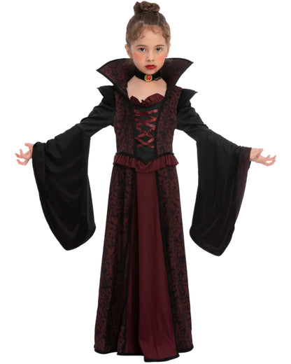Royal Gothic Vampire Girls Costume