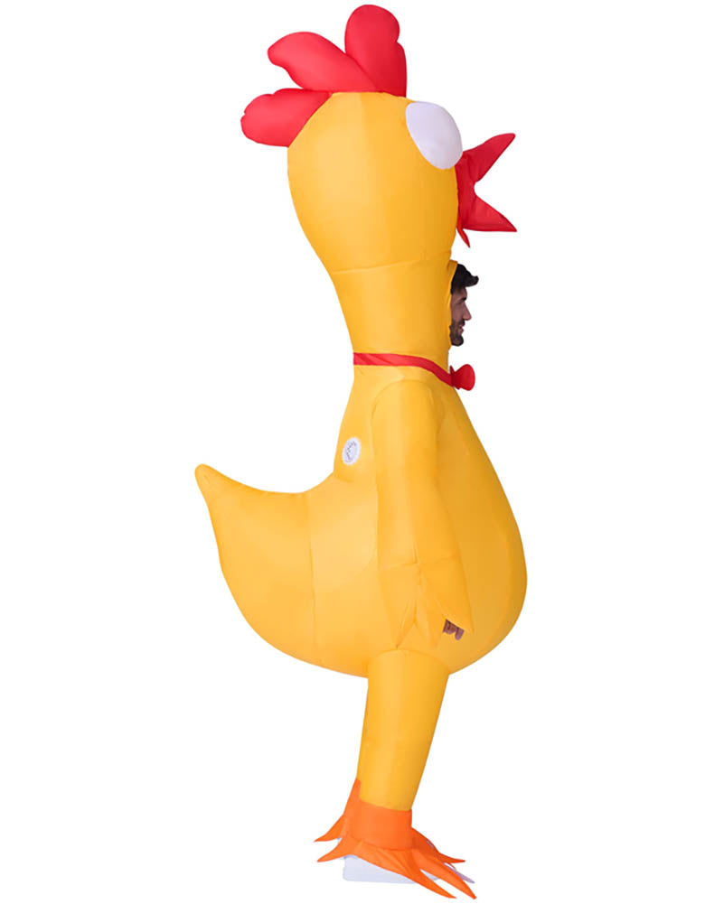 Rubber Chicken Inflatable Adult Costume