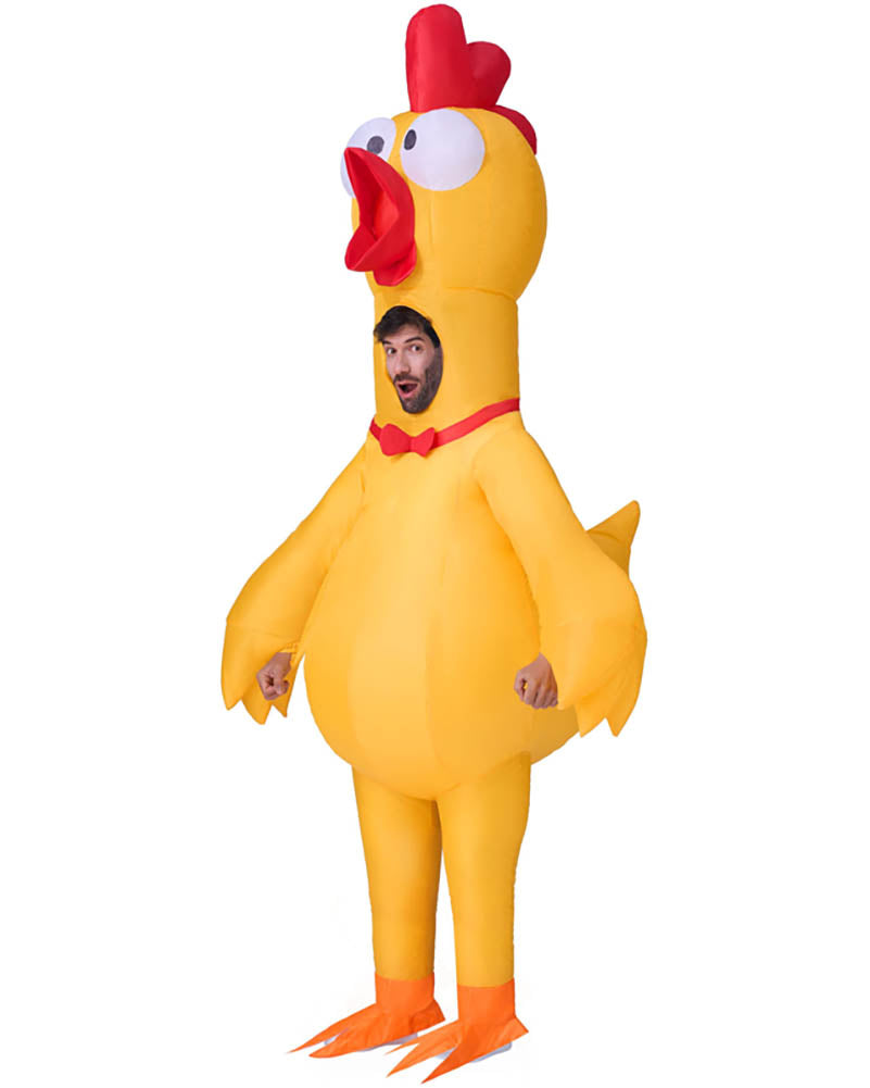 Rubber Chicken Inflatable Adult Costume
