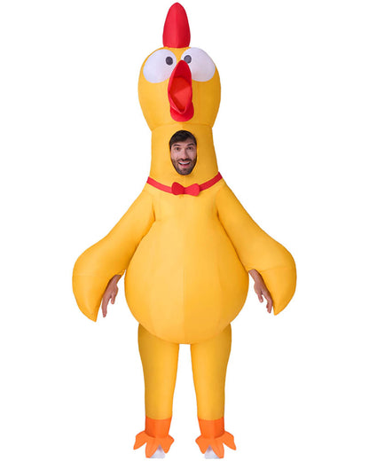 Rubber Chicken Inflatable Adult Costume
