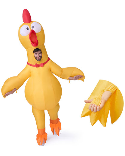 Rubber Chicken Inflatable Adult Costume