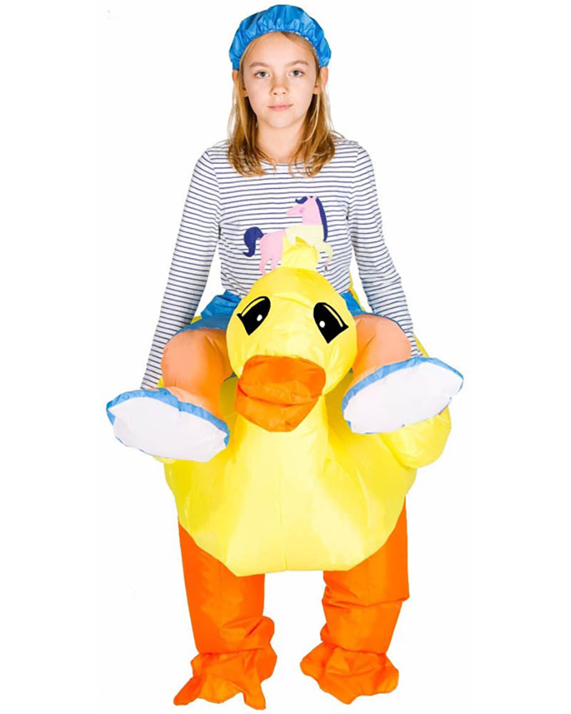 Rubber Ducky Inflatable Kids Costume