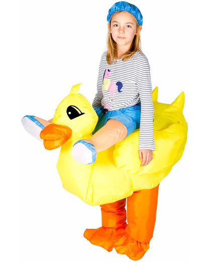 Rubber Ducky Inflatable Kids Costume
