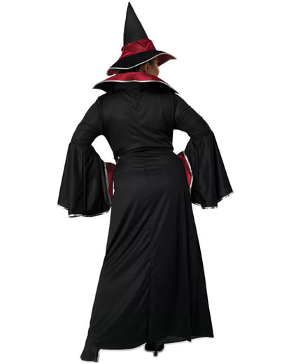 Ruby Red Glamour Witch Plus Size Womens Costume