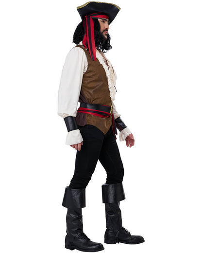 Rugged Renaissance Pirate Mens Costume