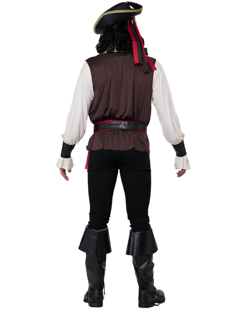Rugged Renaissance Pirate Mens Costume