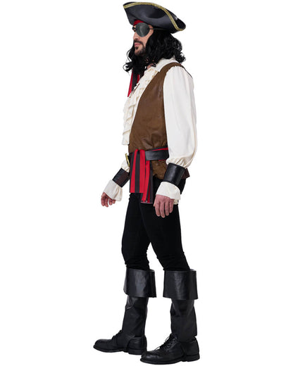 Rugged Renaissance Pirate Mens Costume