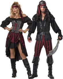 Ruthless Rogue Pirate Adult Couples Costume