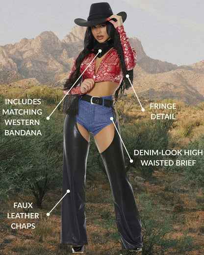 Saddle Up Cowgirl Womens Costume