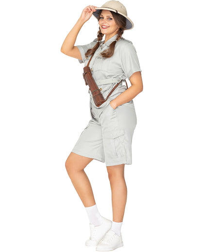 Safari Suit Deluxe Adult Plus Size Costume
