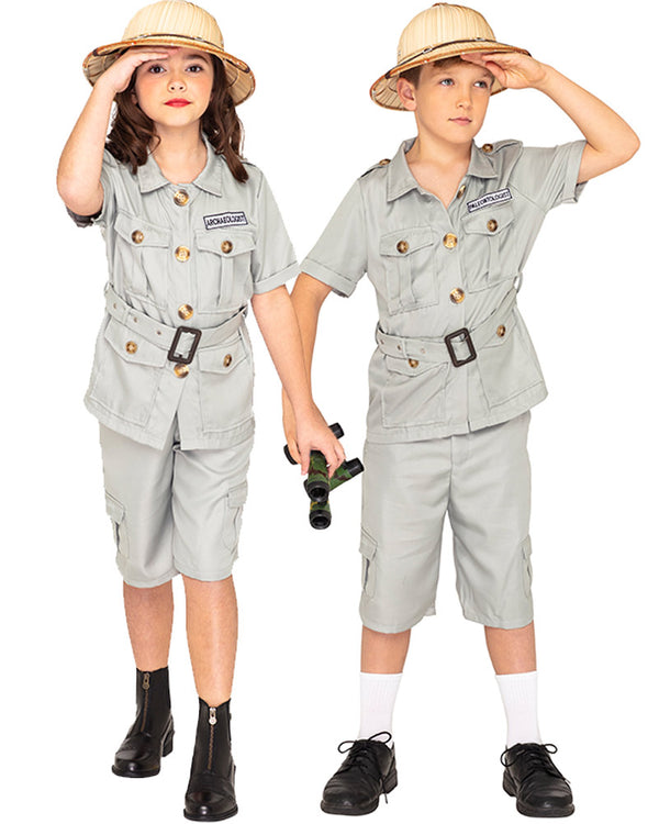 Safari Suit Deluxe Toddler Costume