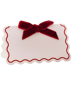 Santa Baby Place Cards