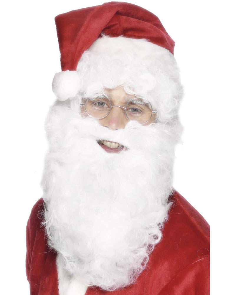 White Santa Beard