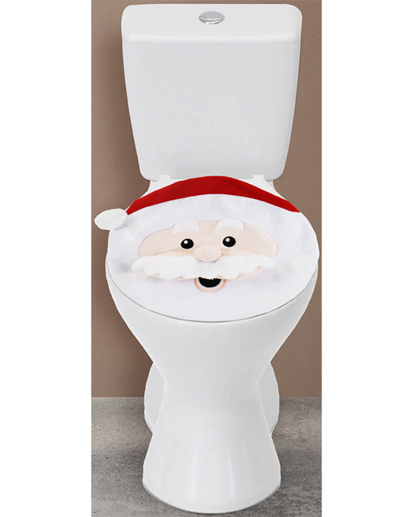 Christmas Santa Bogan Chic Toilet Seat Cover