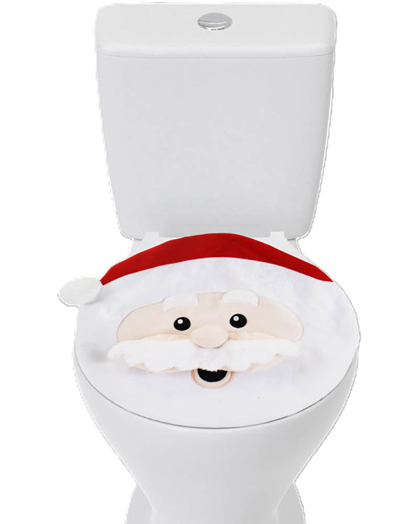 Christmas Santa Bogan Chic Toilet Seat Cover