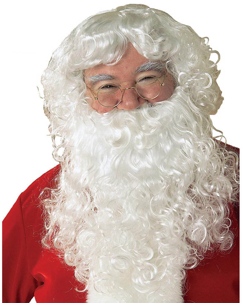 Santa Classic Beard and Wig Set