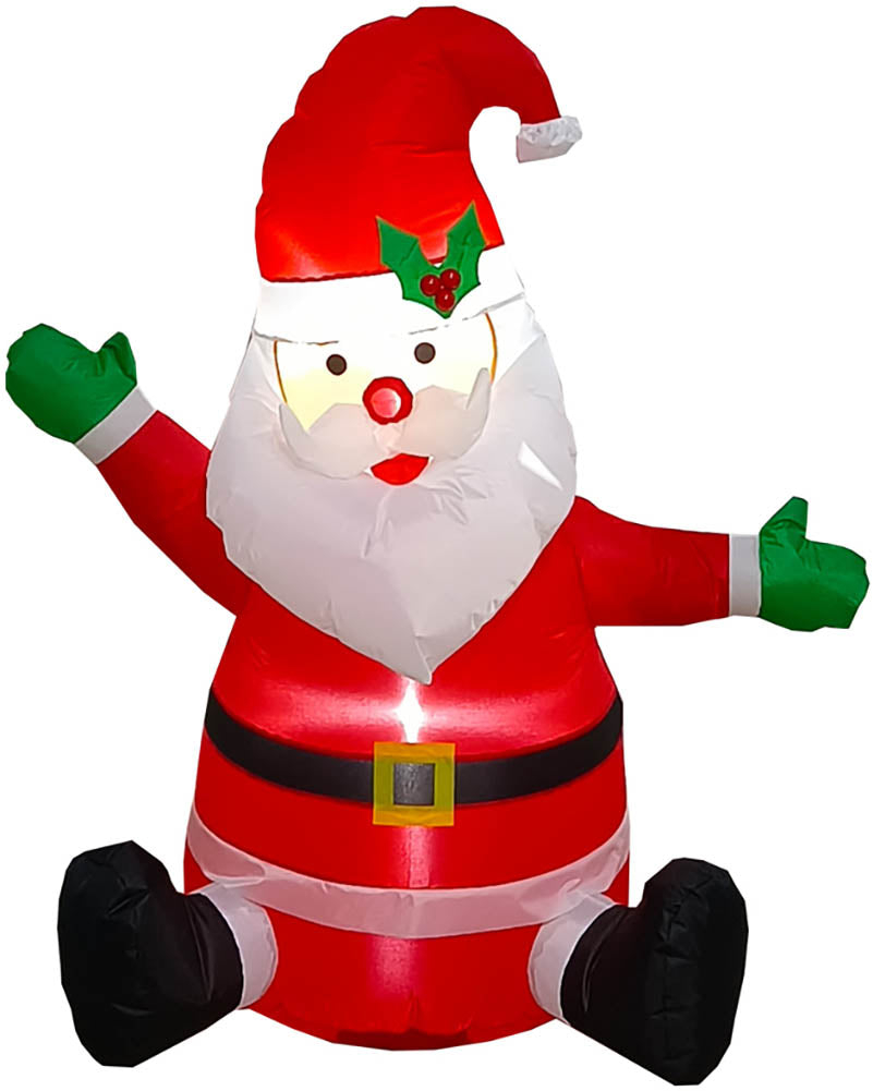 Santa Claus Lawn Inflatable 1.2m