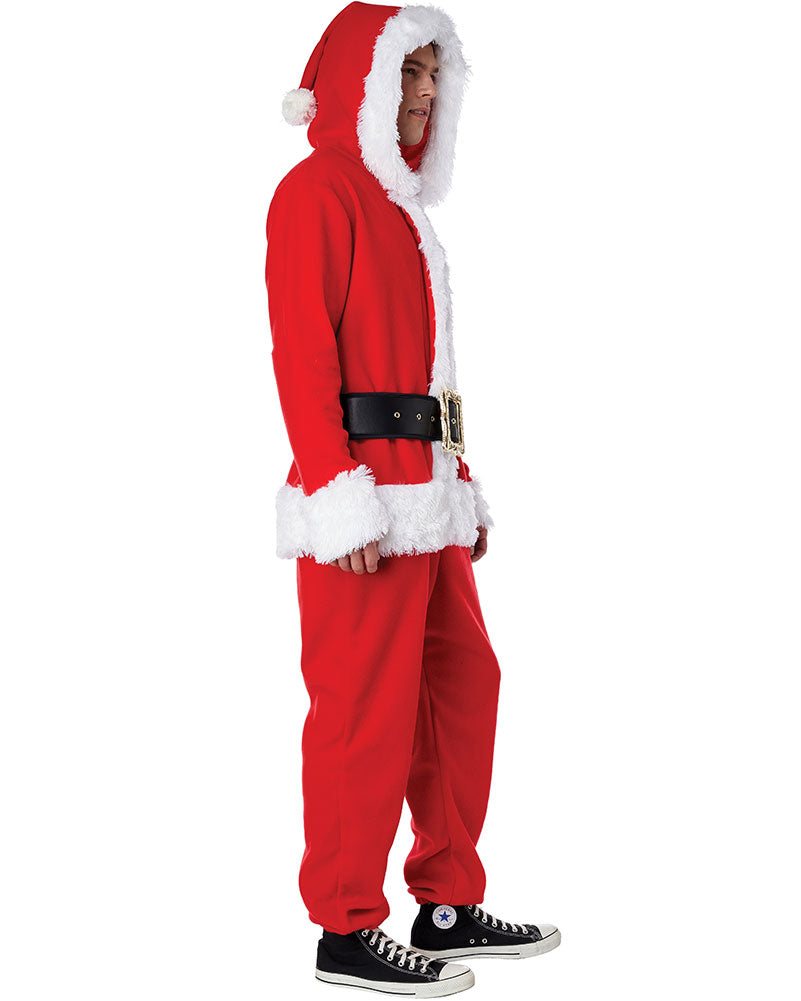 Santa Jumpsuit Adult Costume