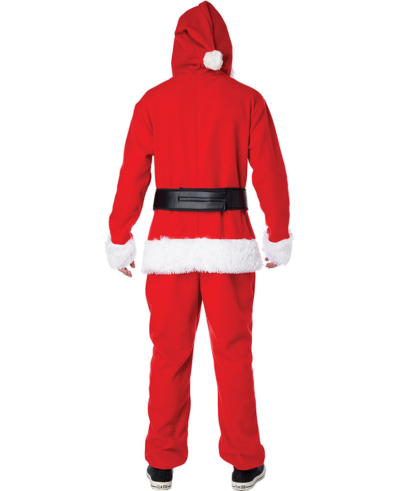 Santa Jumpsuit Adult Costume