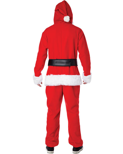 Santa Jumpsuit Adult Costume