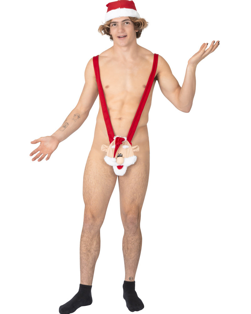 Santa Mankini Mens Christmas Costume