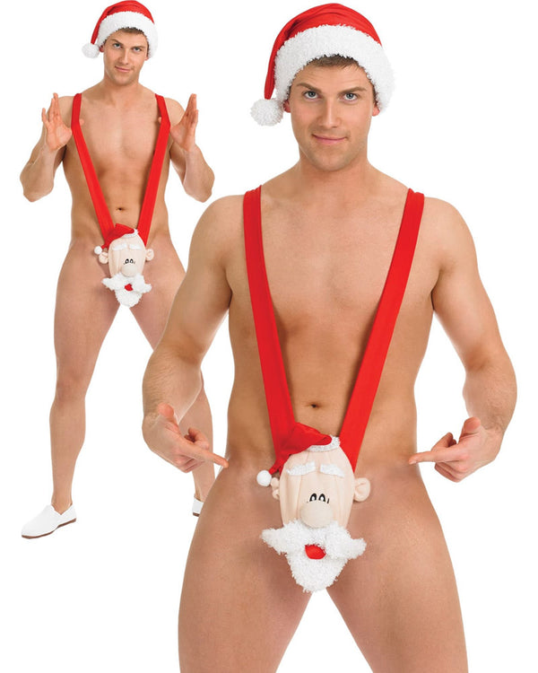 Santa Mankini Mens Christmas Costume