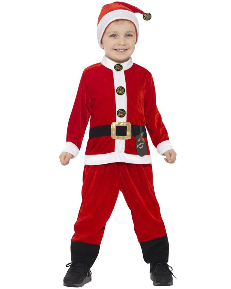 Santa Toddler Kids Costume