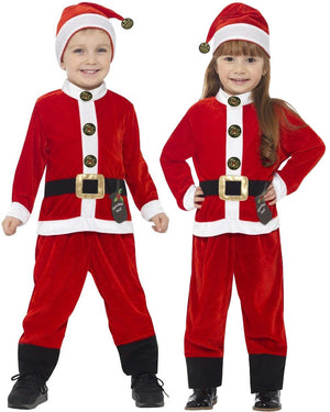 Santa Toddler Kids Christmas Costume