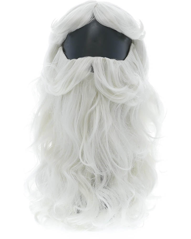 Santa Wig And Beard Set