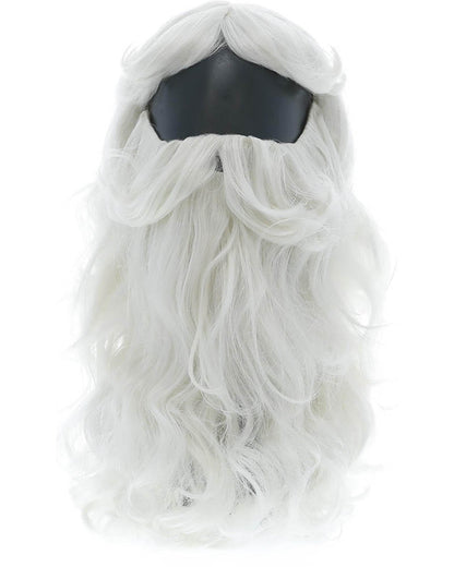 Santa Wig And Beard Set