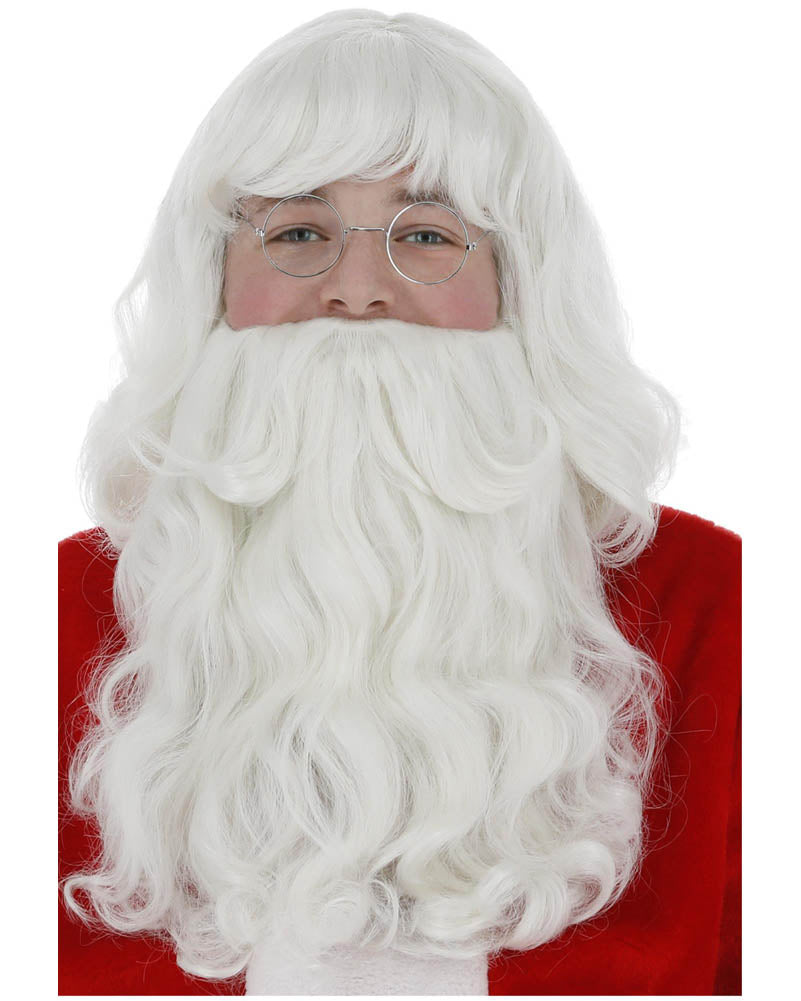 Santa Wig And Beard Set