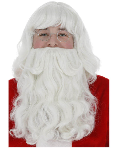Santa Wig And Beard Set