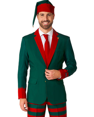 Santas Elf Green Mens Christmas Suitmeister