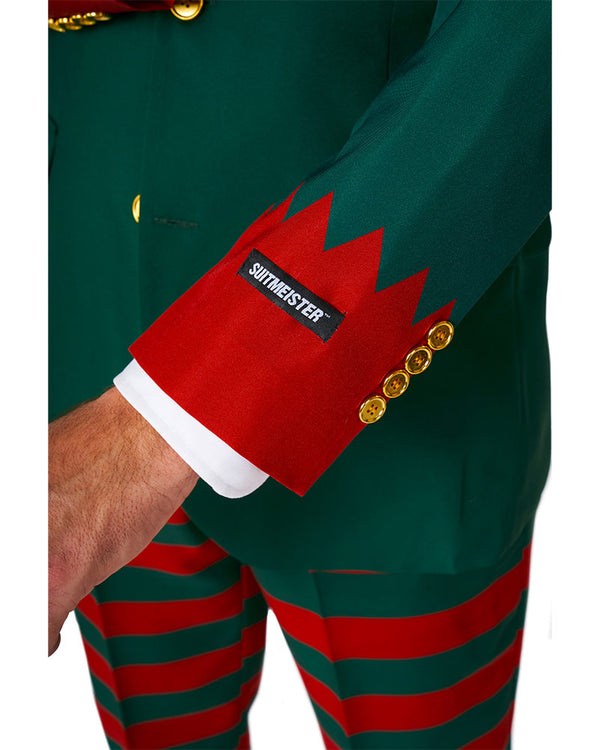 Santas Elf Green Mens Christmas Suitmeister