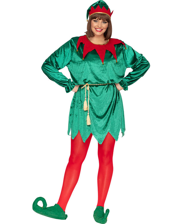 Santas Favourite Elf Adult Christmas Costume