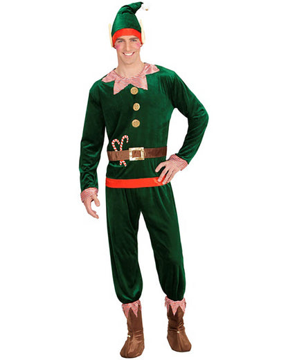 Santas Little Helper Elf Mens Costume