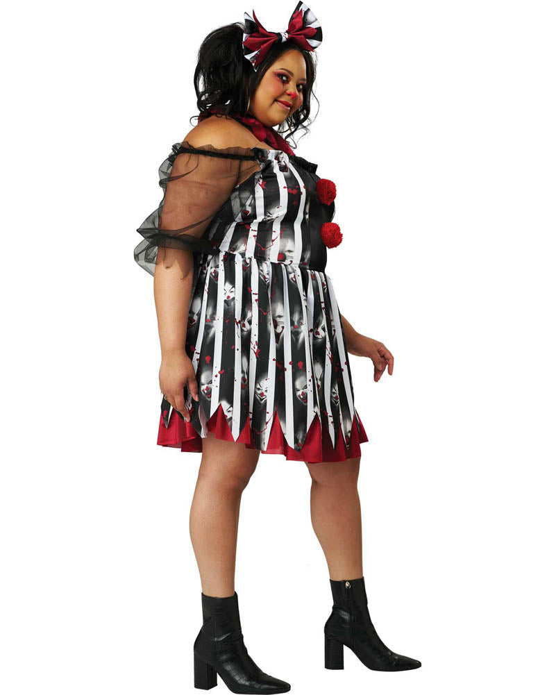 Savage Clown Plus Size Womens Costume