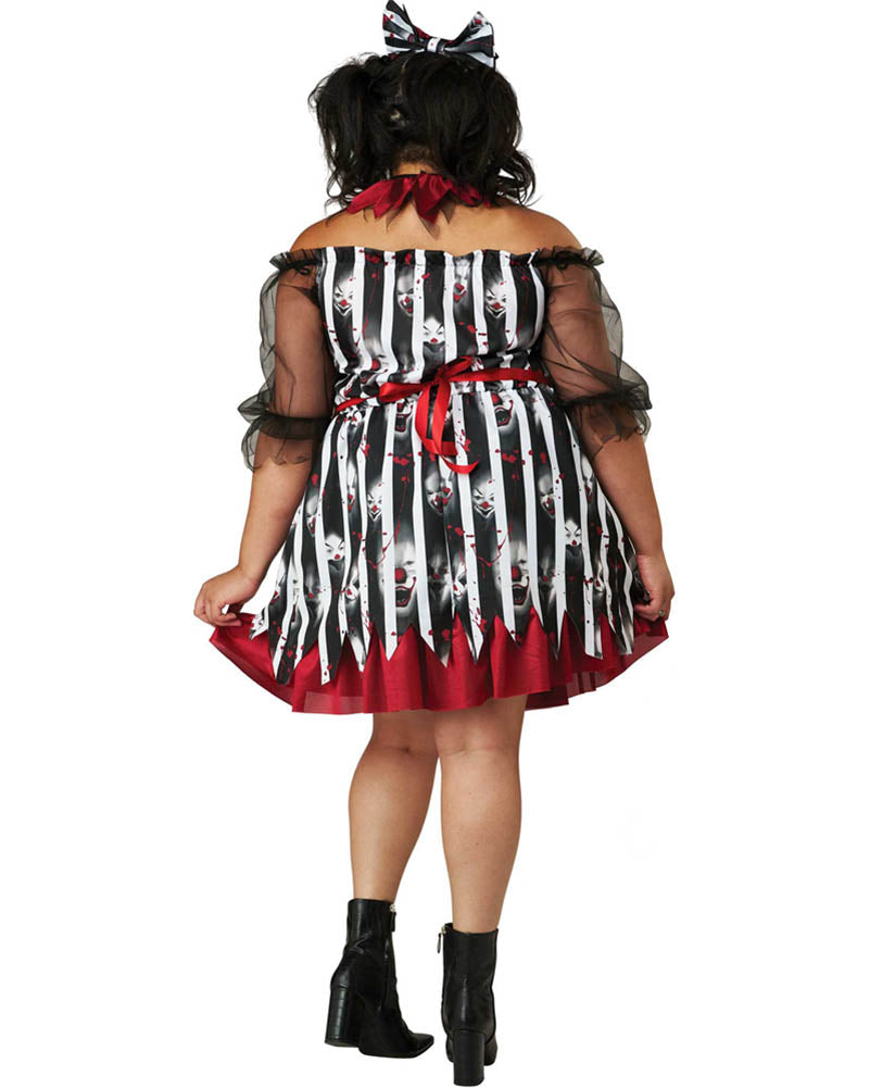Savage Clown Plus Size Womens Costume