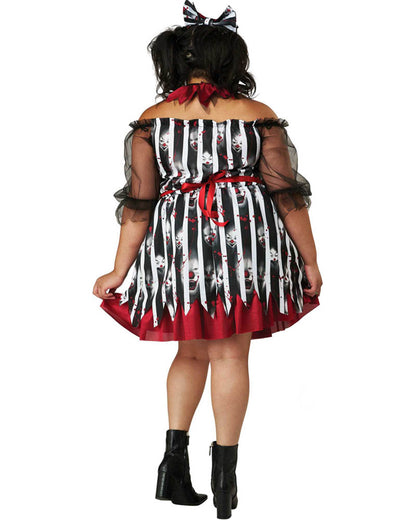 Savage Clown Plus Size Womens Costume