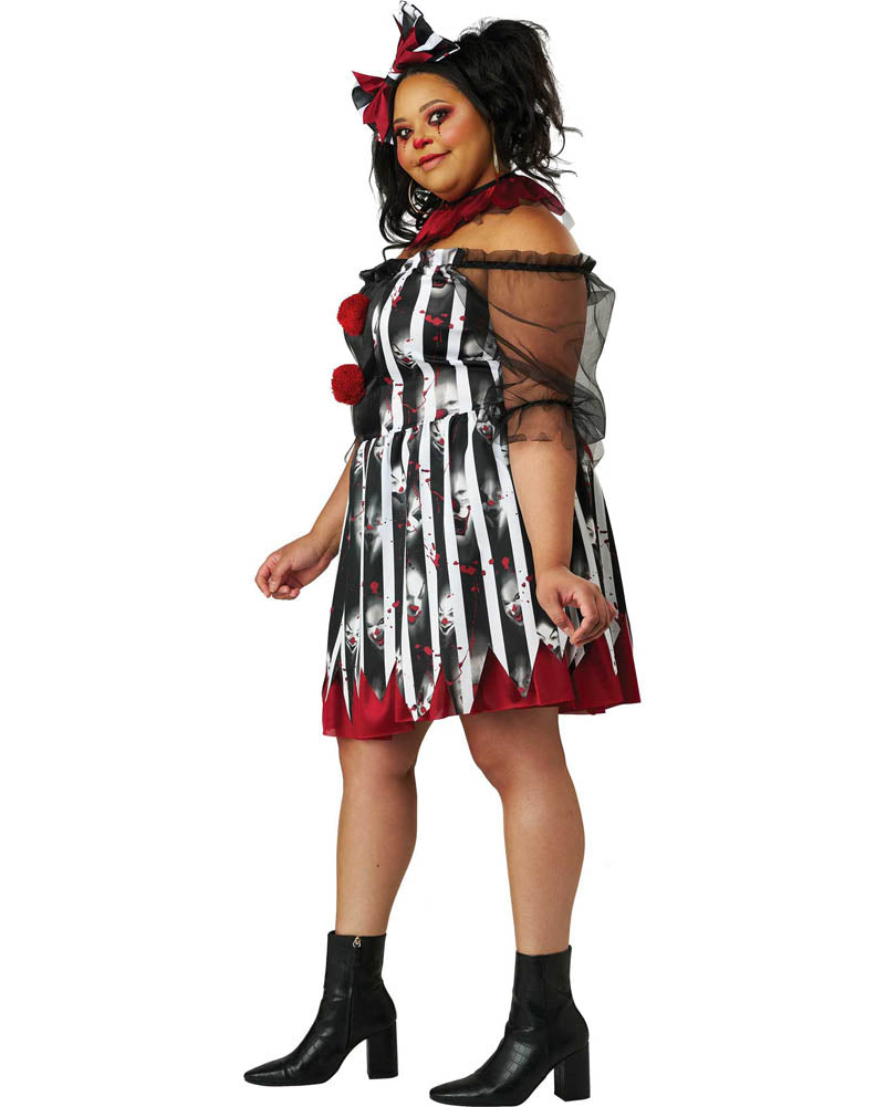 Savage Clown Plus Size Womens Costume