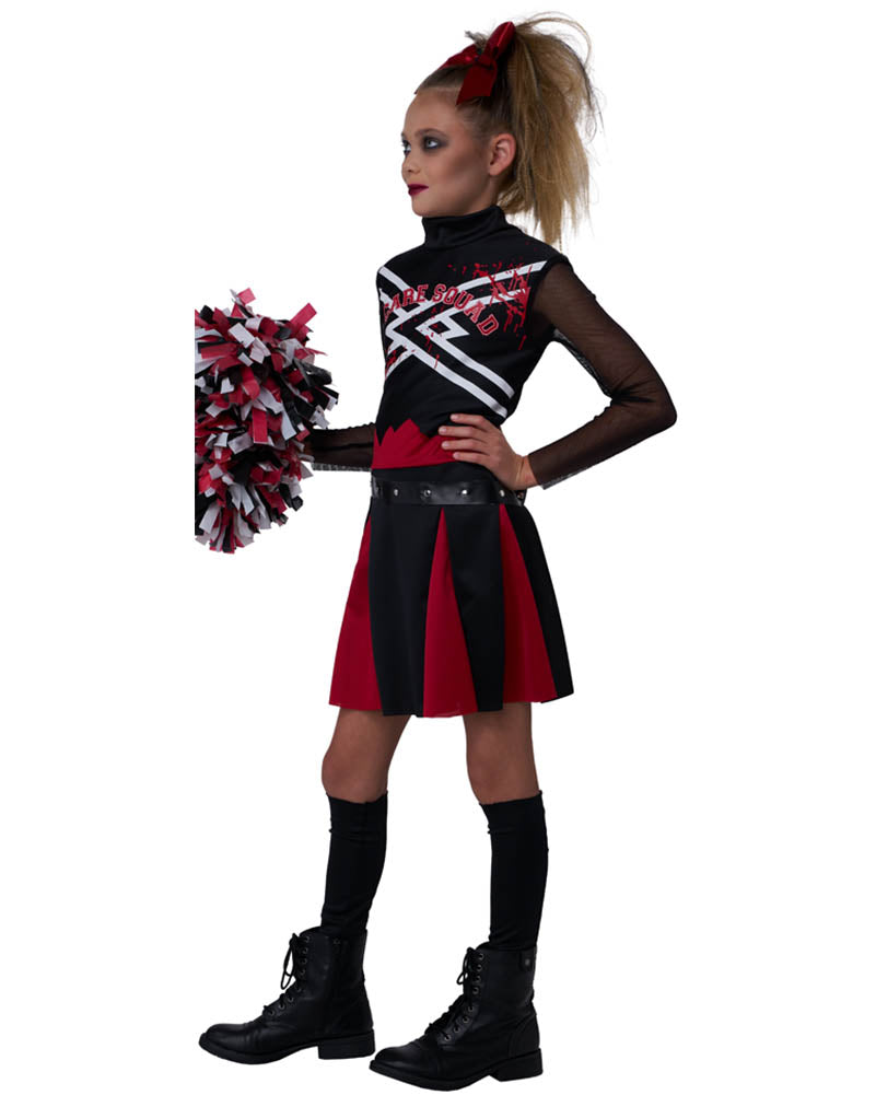 Scare Squad Cheerleader Girls Costume