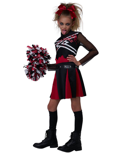 Scare Squad Cheerleader Girls Costume