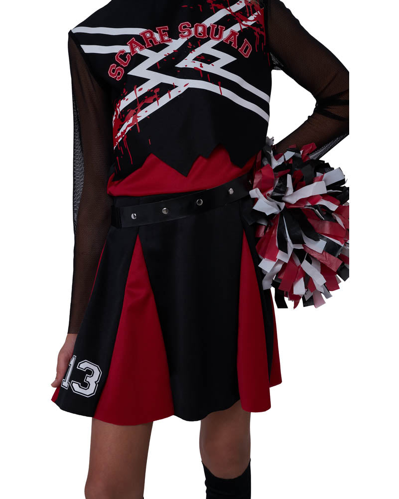 Scare Squad Cheerleader Girls Costume